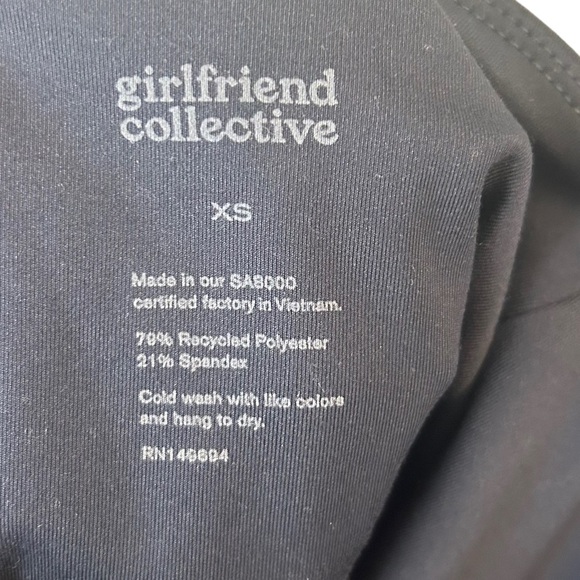 Girlfriend Collective Midnight Compressive High-Rise Legging - Picture 13 of 13